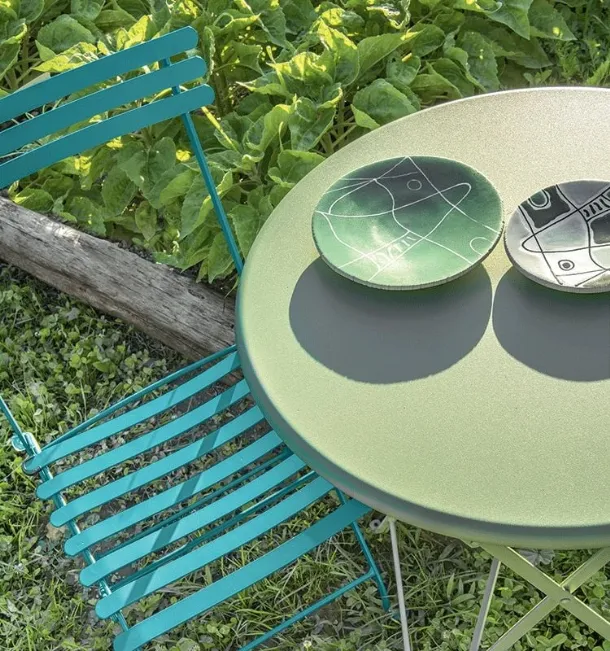 Chair and Table Flower by Ethimo