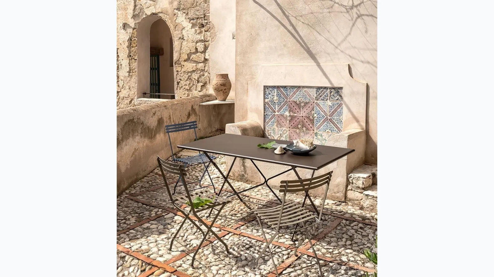 Chair and Table Flower by Ethimo