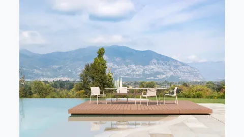 Chair Frame armrest Outdoor by Alias