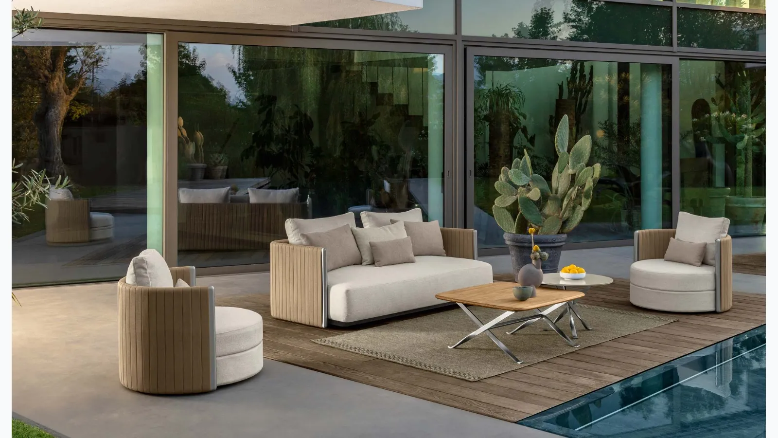 George outdoor furniture by Talenti