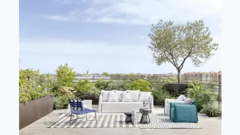 Outdoor furniture Ghost Out by Gervasoni.