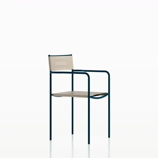 Green Armrest Chair by Alias