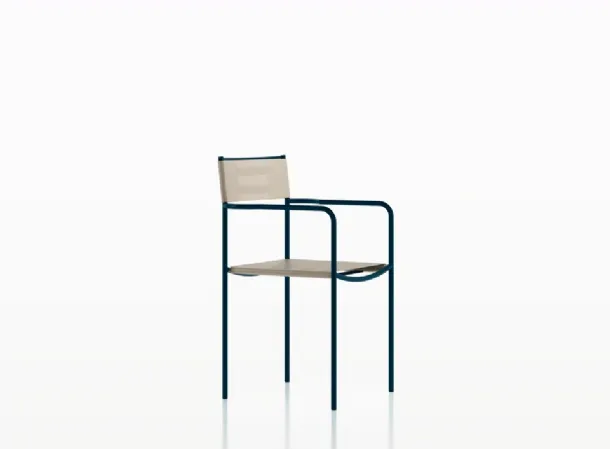 Green Armrest Chair by Alias