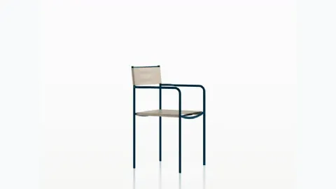 Green Armrest Chair by Alias