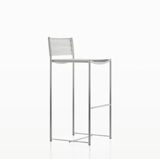 Green PVC High Stool by Alias