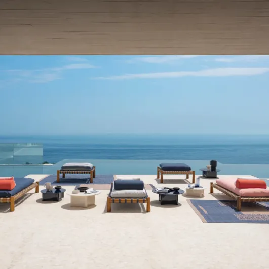 Guna Sun Lounger by Gervasoni