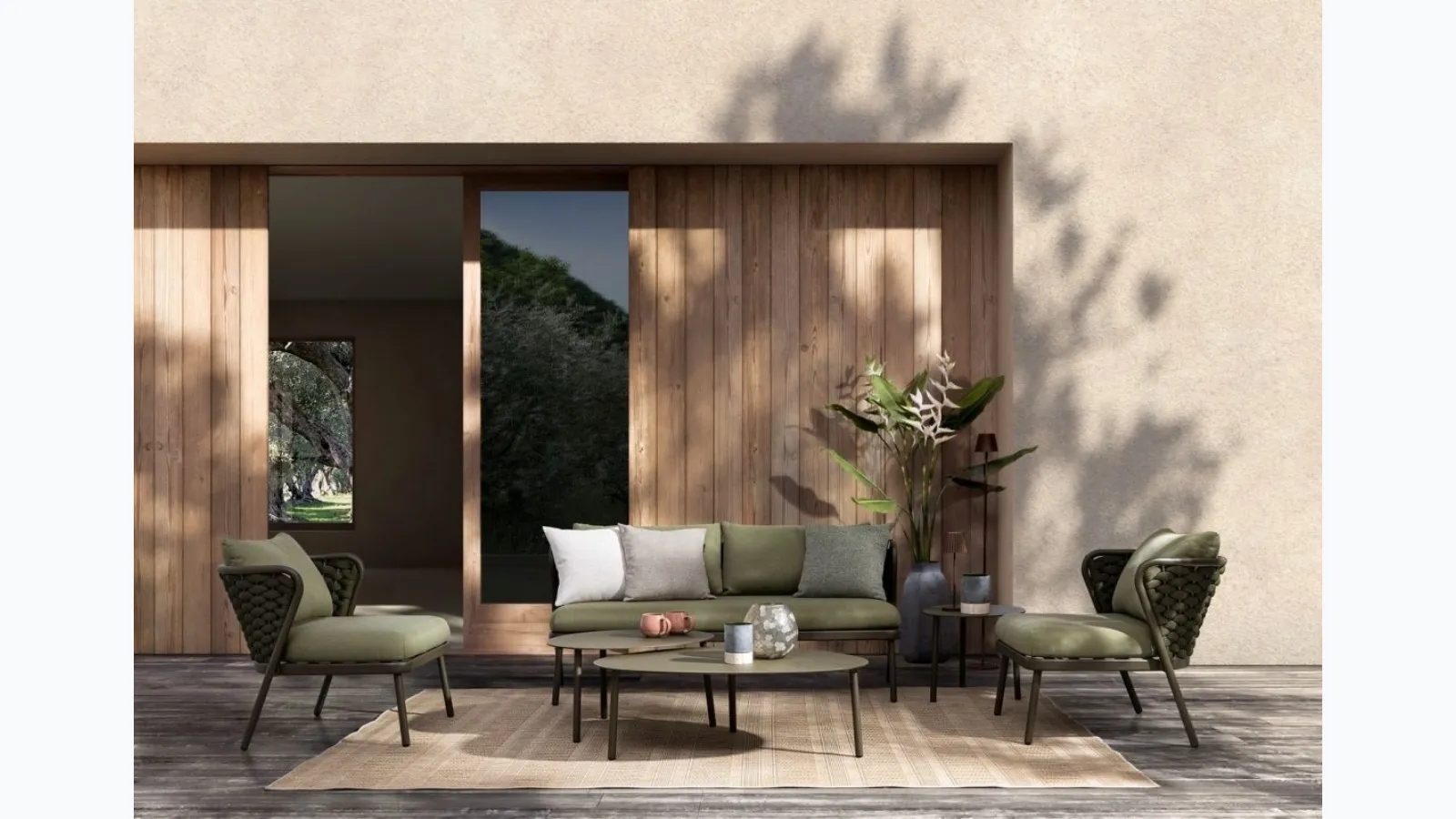 Harlow outdoor furniture by Bizzotto