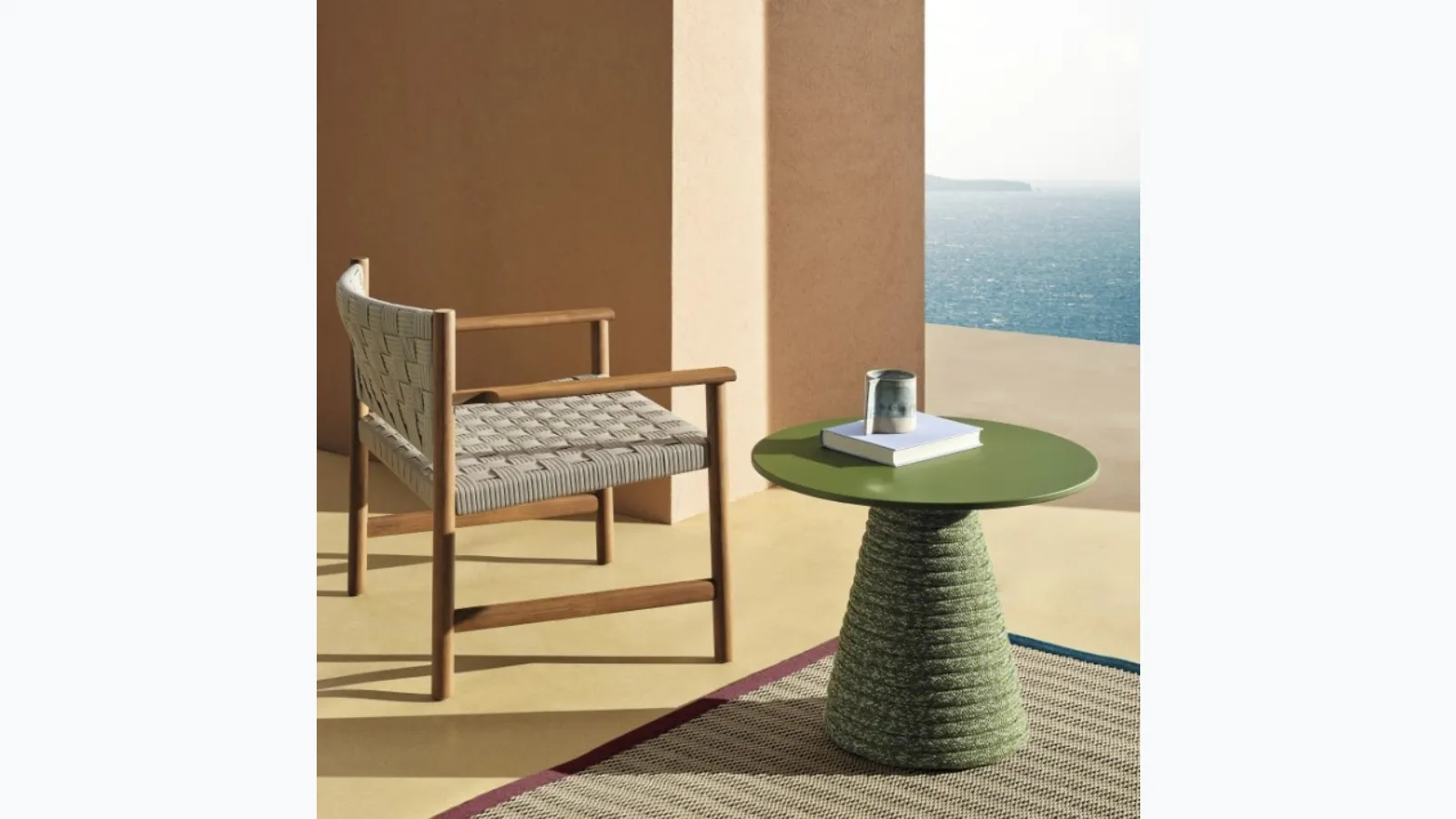 Ikon Twist Side Table by Pedrali