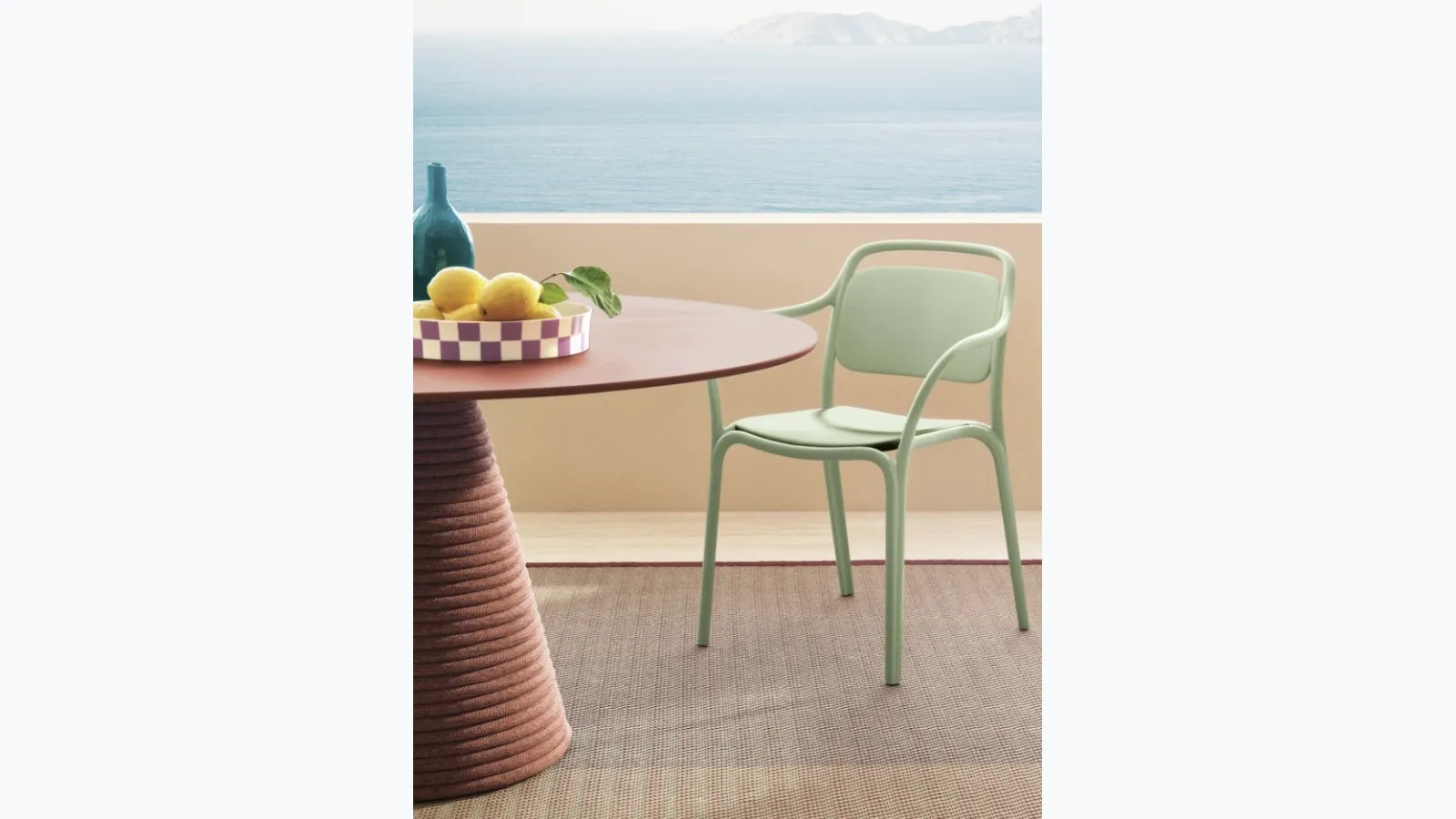 Ikon Twist Table by Pedrali