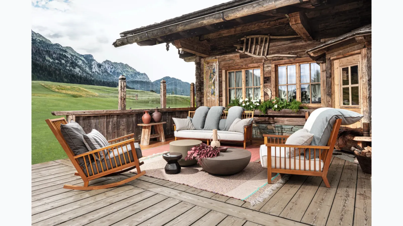 Outdoor furniture Inout by Gervasoni