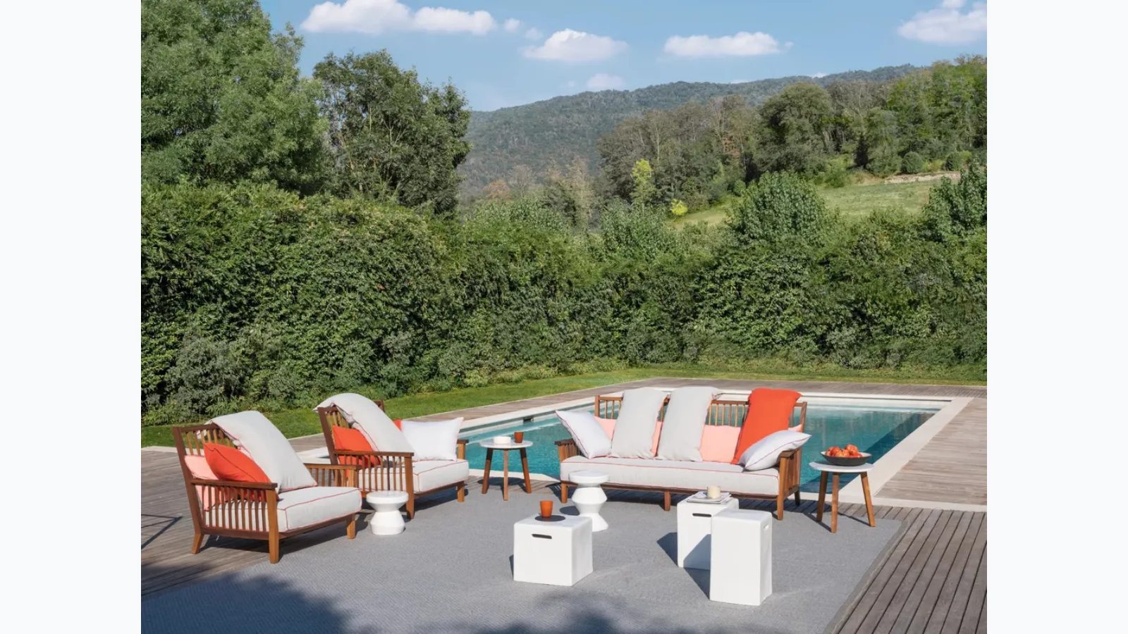 Outdoor furniture by Gervasoni