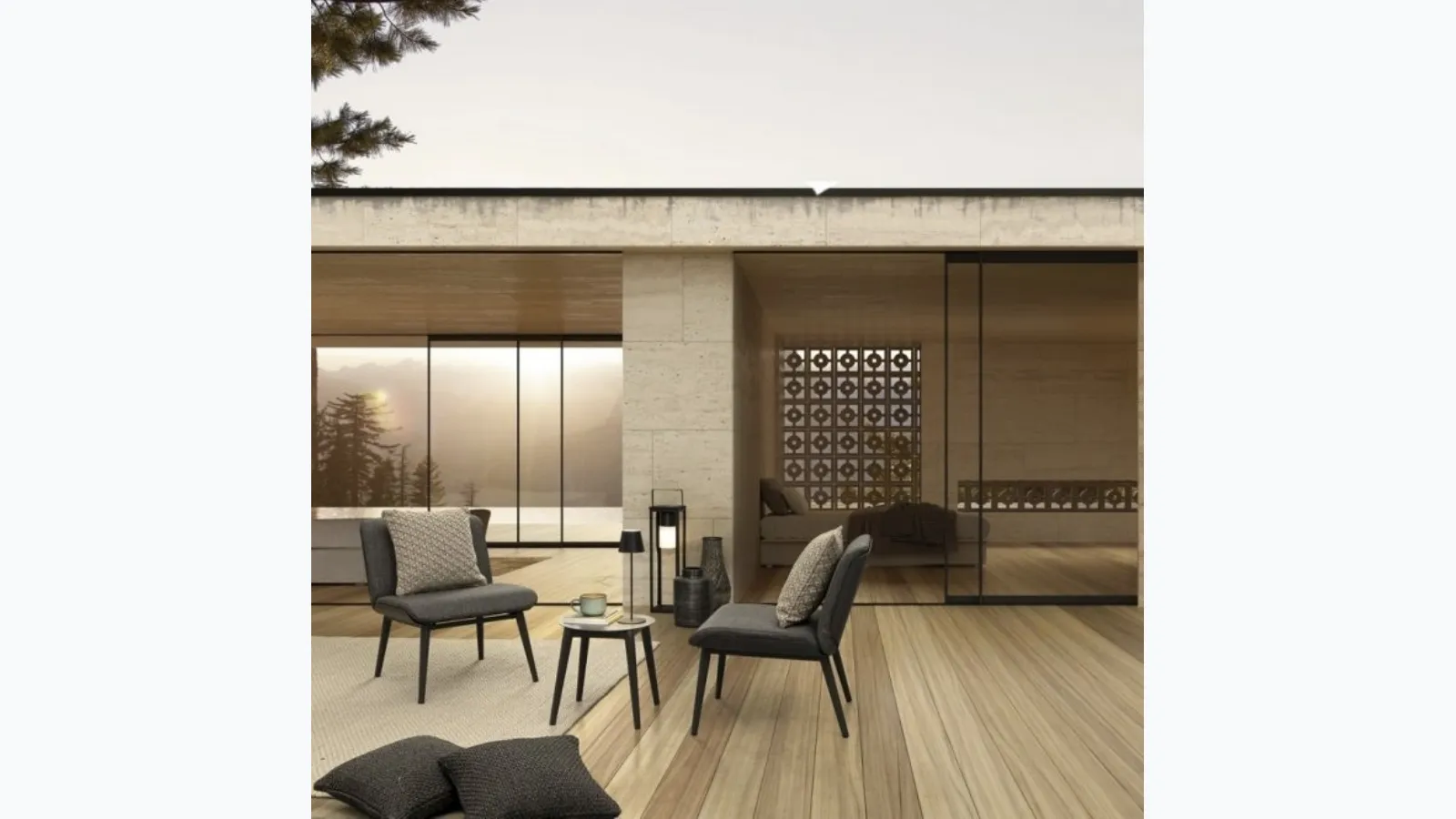 Isabela armchair by Bizzotto