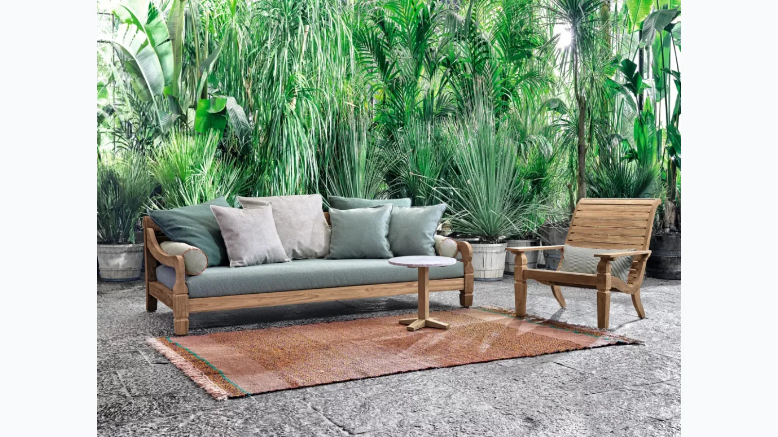 Outdoor furniture Jeko by Gervasoni