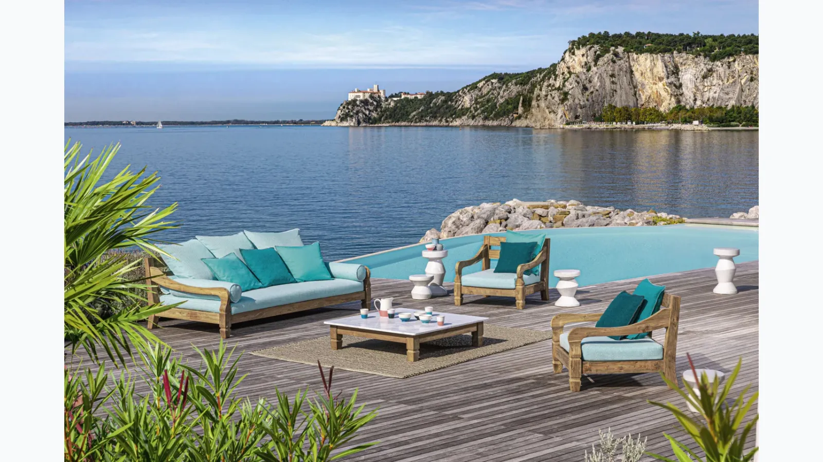Outdoor furniture by Gervasoni Jeko