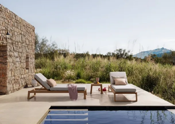 Jeremy teak cot with Bizzotto fabric.