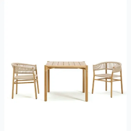 Teak Kilt table by Ethimo