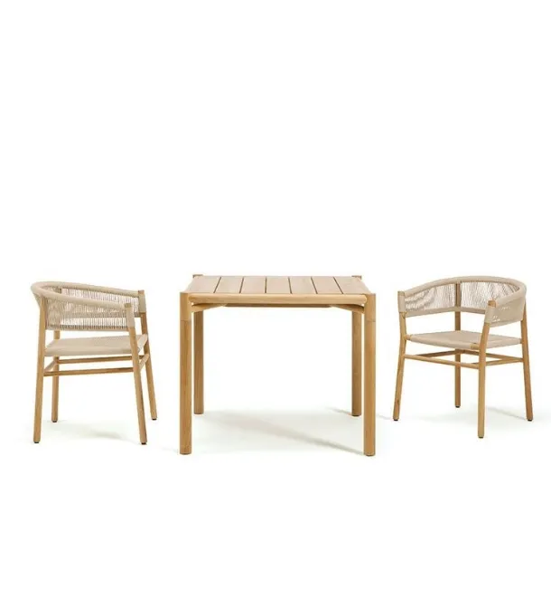 Teak Kilt table by Ethimo