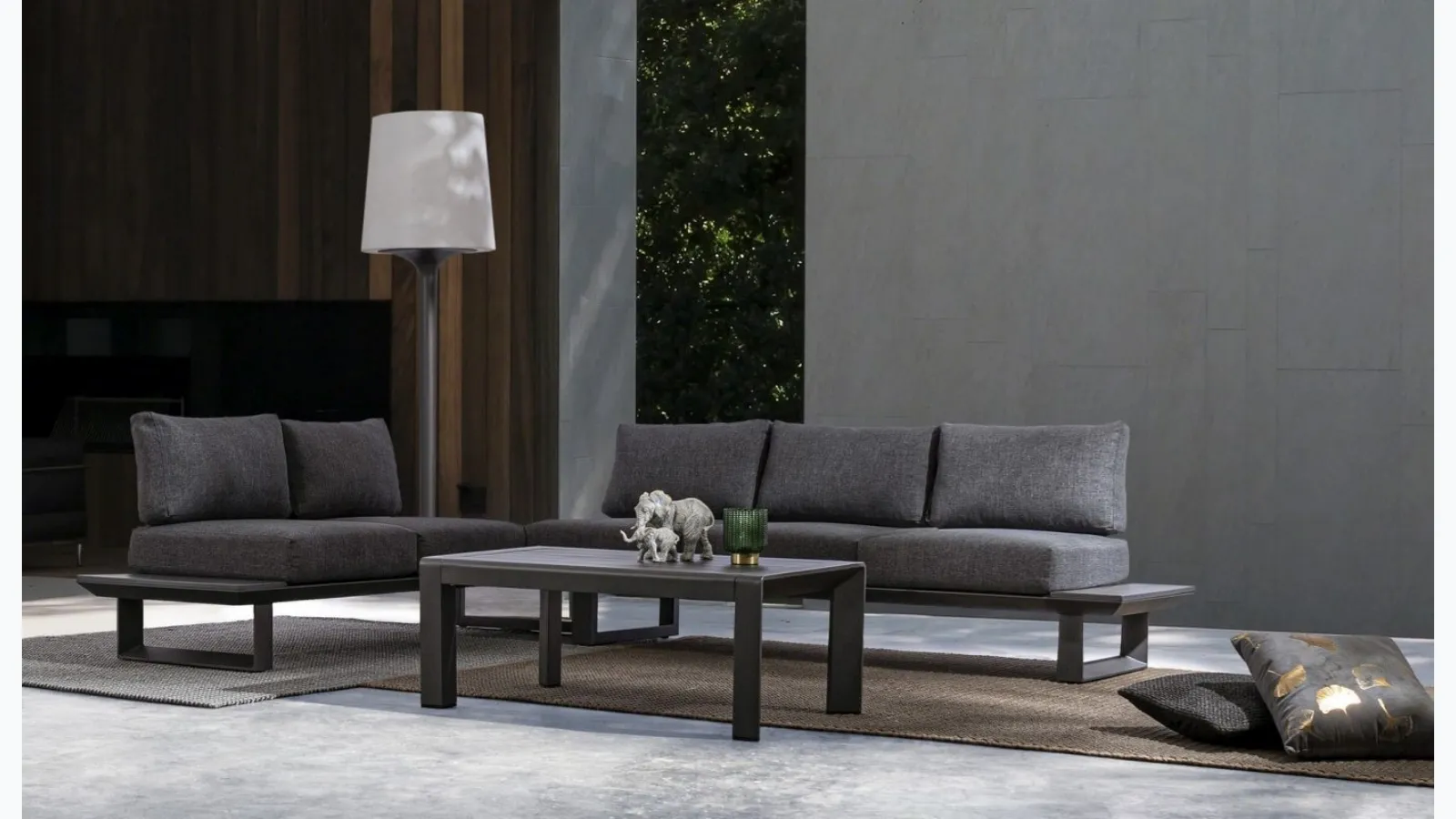 Outdoor lounge Konnor by Bizzotto