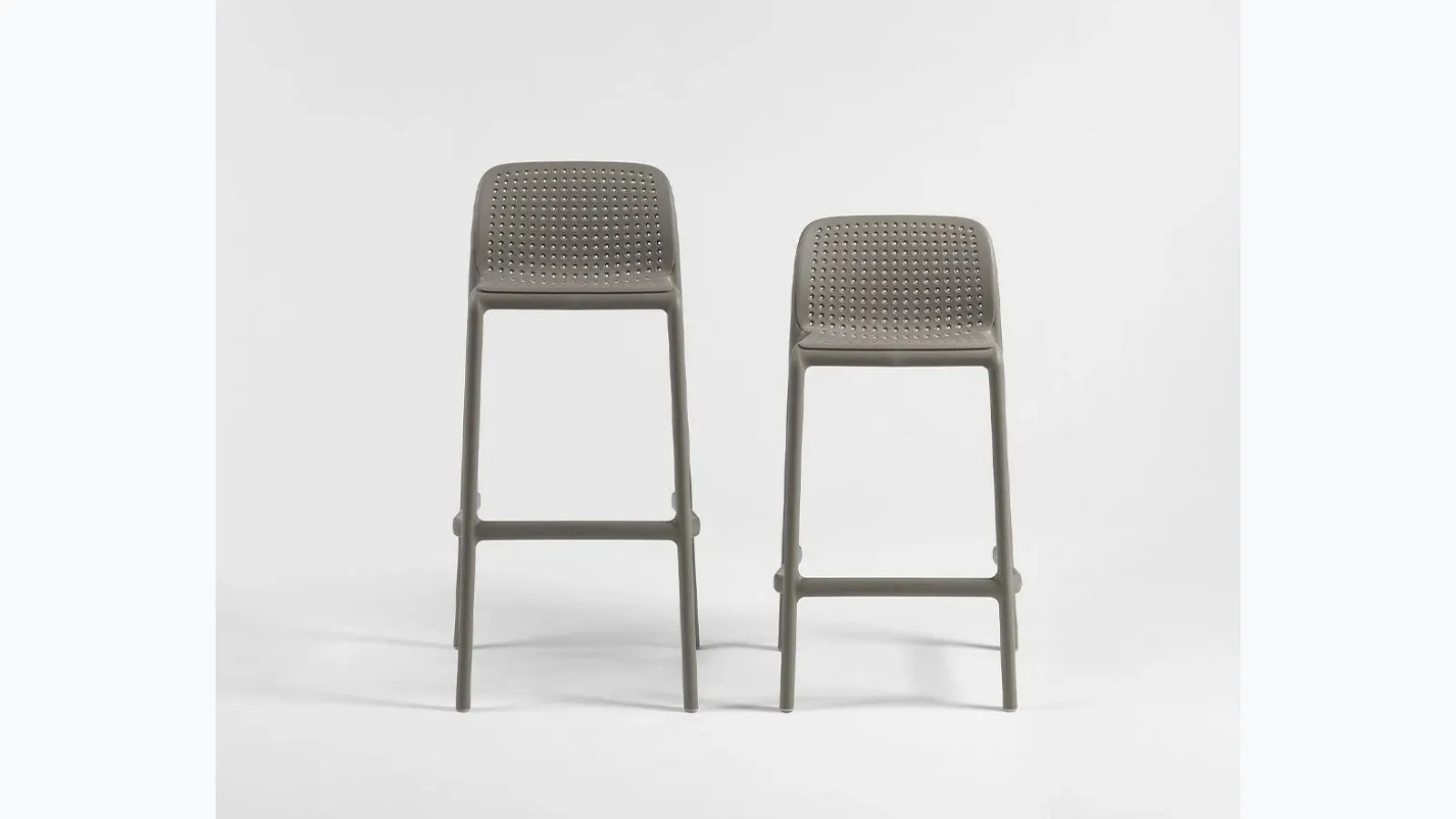 Stackable outdoor stool Lido by Nardi