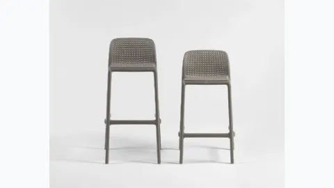 Stackable outdoor stool Lido by Nardi