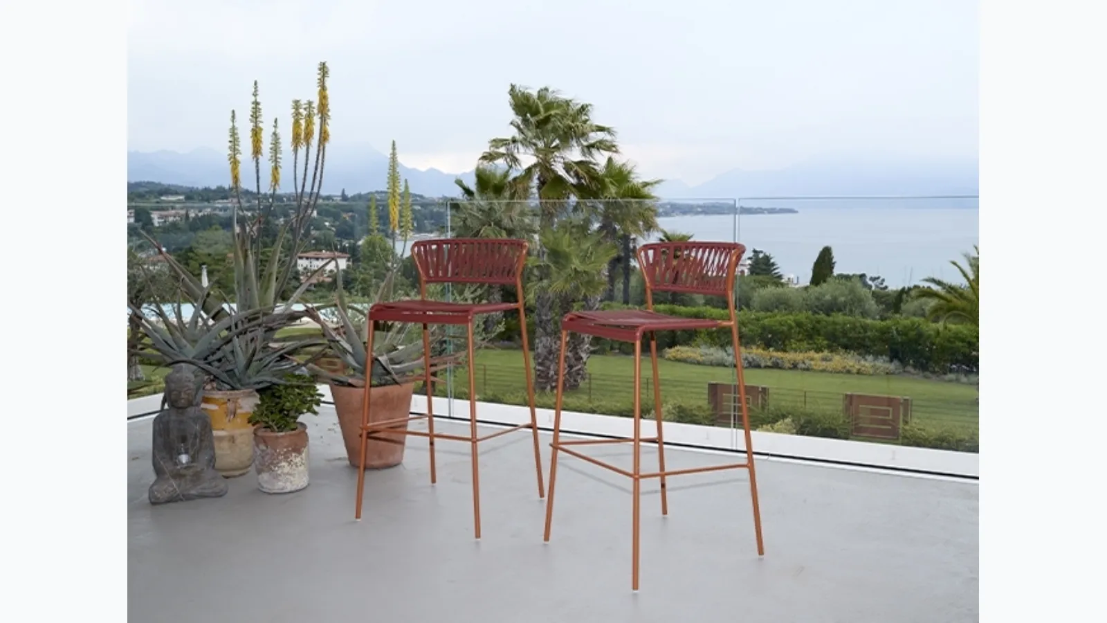 Lisa Club stool in PVC by Scab Design