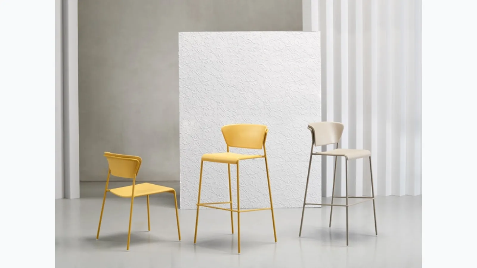 Chair and stool Lisa by Scab Design