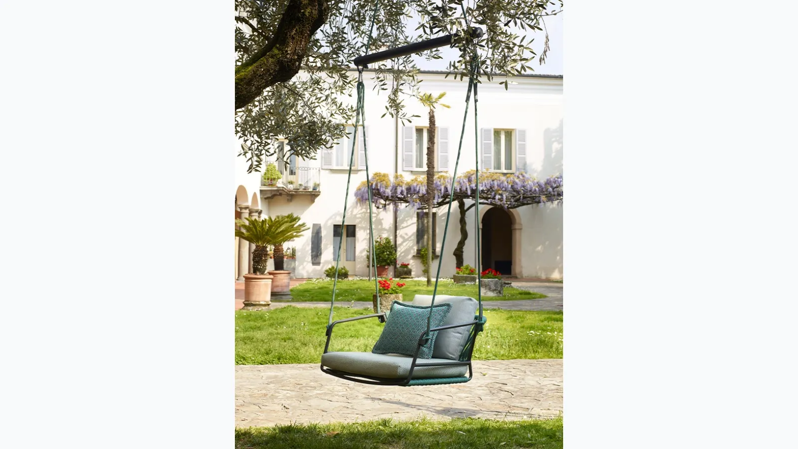 Lisa Swing Suspended Armchair by Scab Design