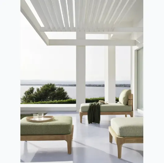 Mediterranean Pouf by Gervason