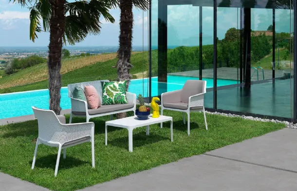 Garden furniture in polypropylene Net by Nardi.