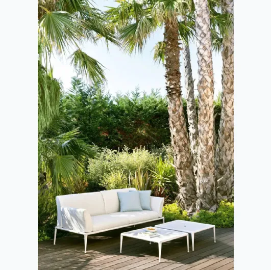 Square coffee table painted aluminum New Joint by Fast.