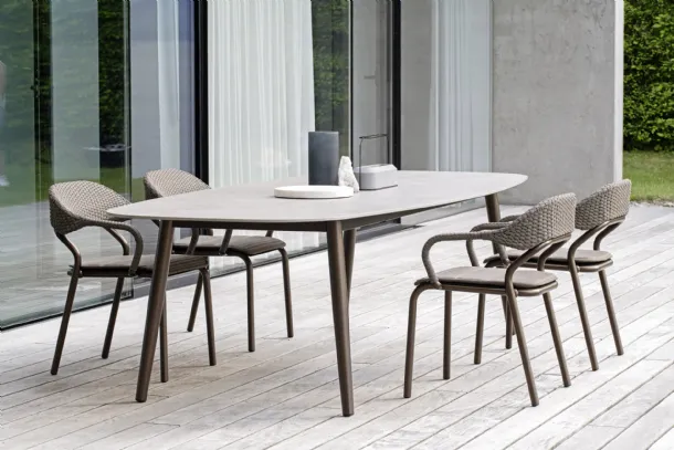 Noss armchair by Varaschin.