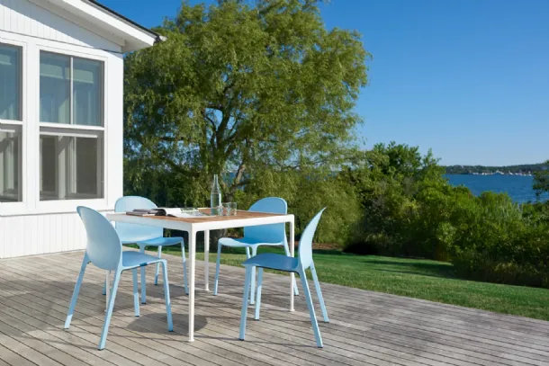 Olivares Aluminum Garden Chair by Knoll.