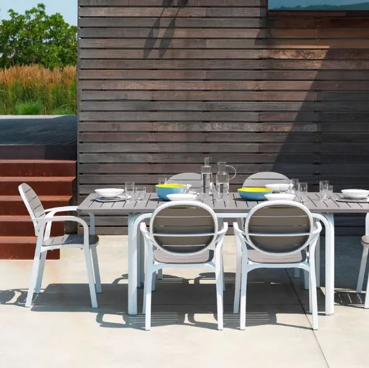 Stackable outdoor chair Palma by Nardi