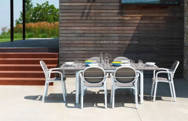 Stackable outdoor chair Palma by Nardi