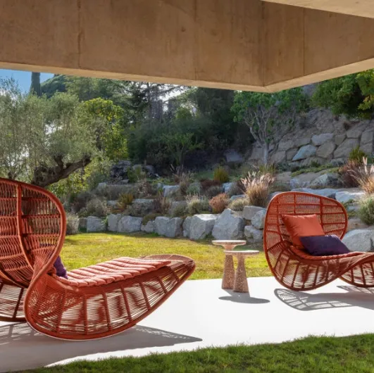 Panama rocking lounge chair by Talenti