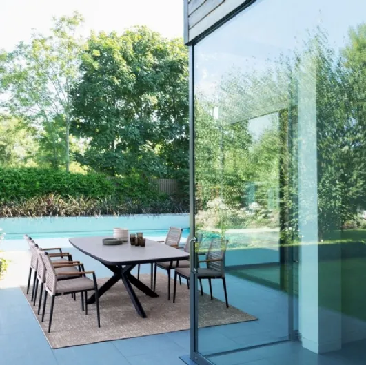 Pascal table with Bizzotto stone top
