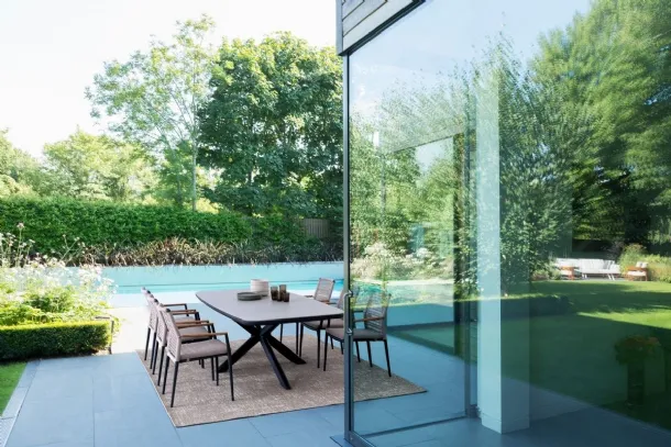 Pascal table with Bizzotto stone top