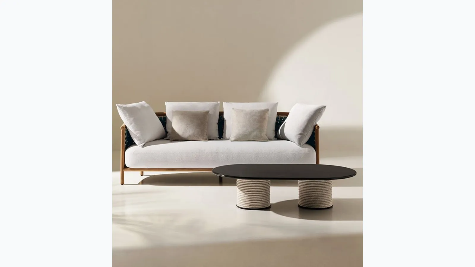 Ethimo's Patio coffee table.