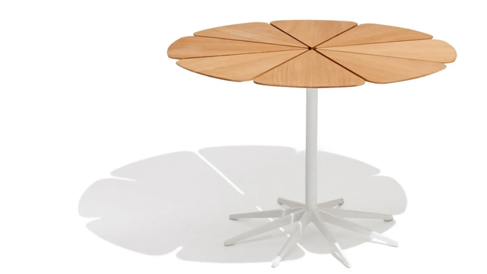 Teak Petal Dining Table by Knoll