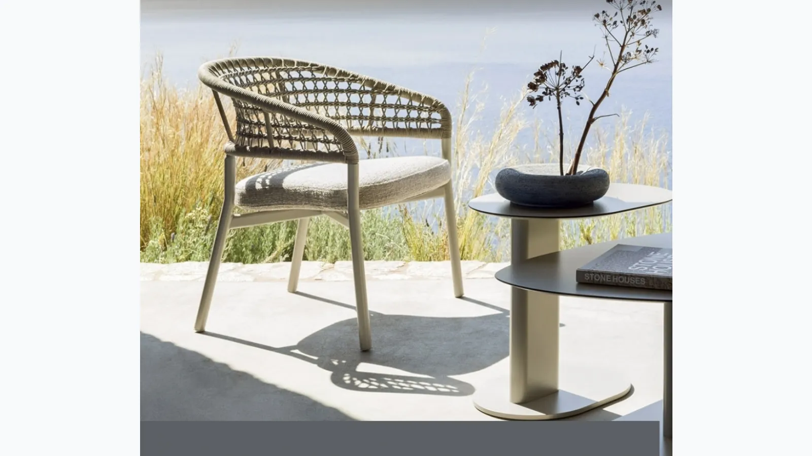 Varaschin Plinth Lounge Armchair