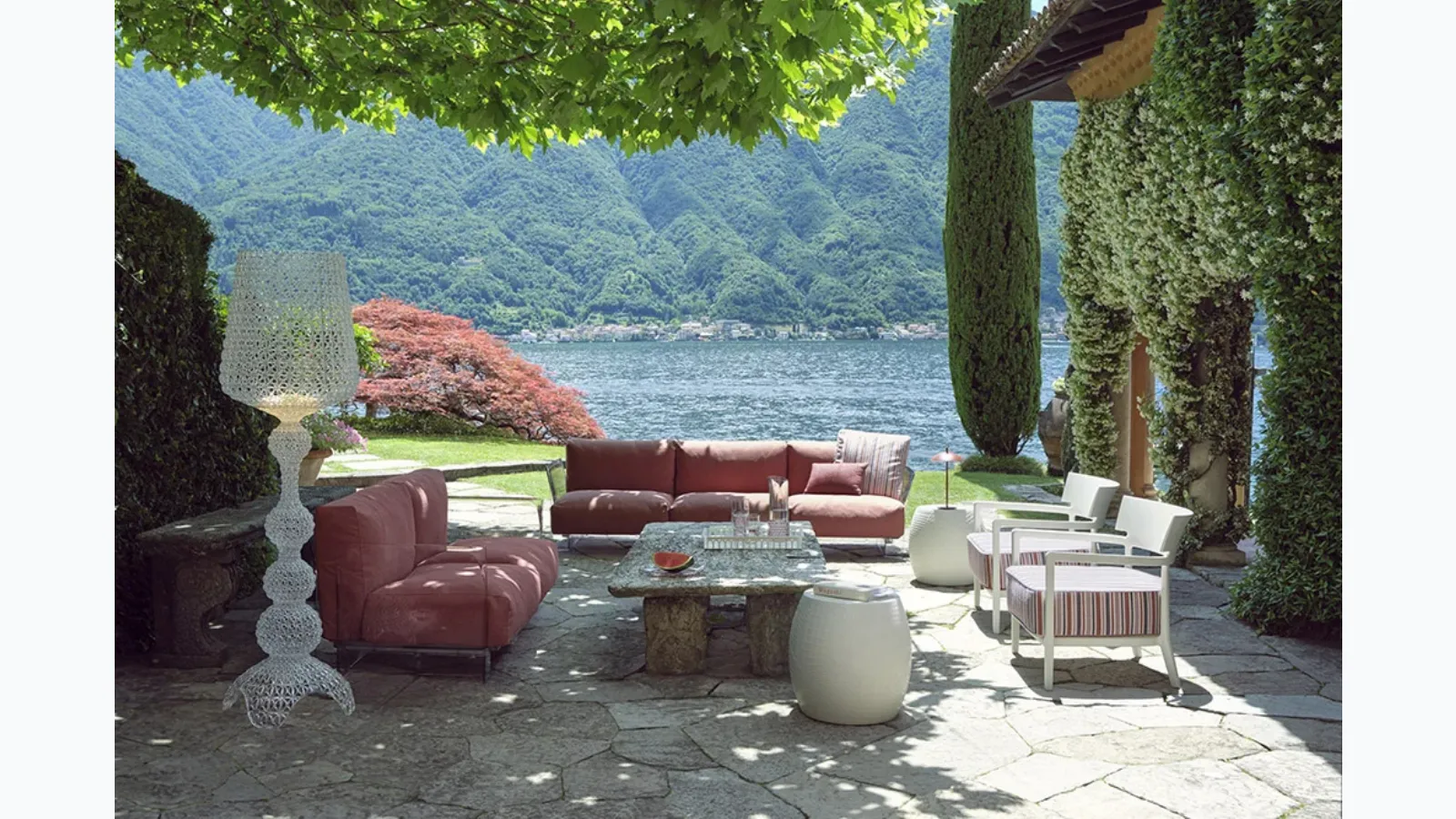 Pop Outdoor is Kartell's outdoor furniture.
