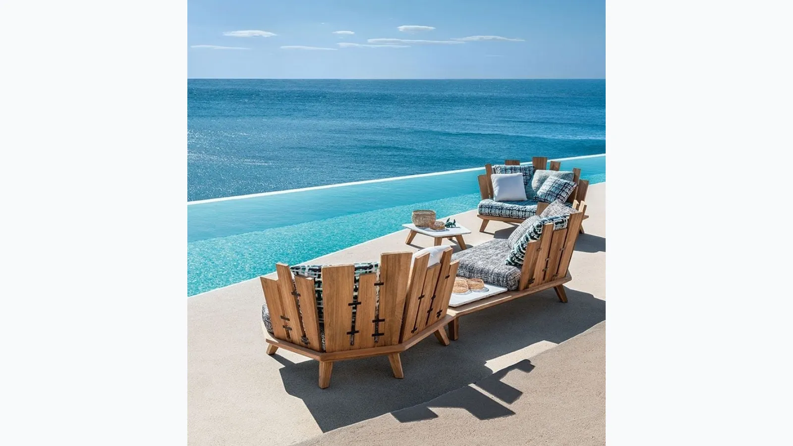 Teak armchair Rafael by Ethimo