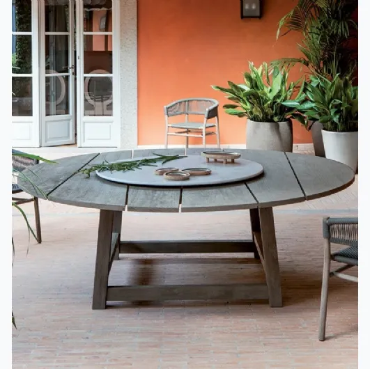 Rafael table in teak by Ethimo