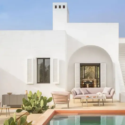 Outdoor lounge Ria Soft by Fast