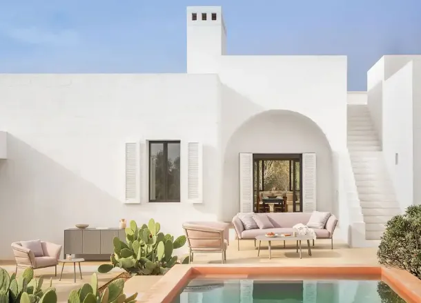 Outdoor lounge Ria Soft by Fast