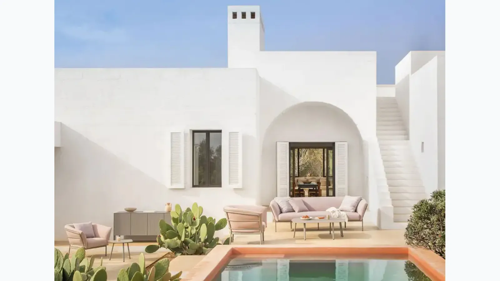 Outdoor lounge Ria Soft by Fast