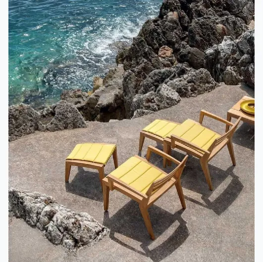 Teak Ribot armchair by Ethimo