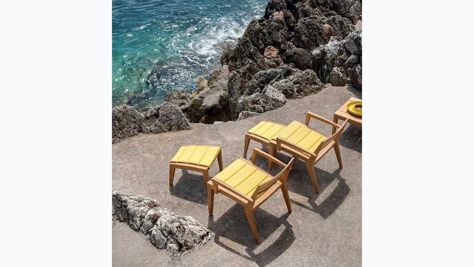 Teak Ribot armchair by Ethimo
