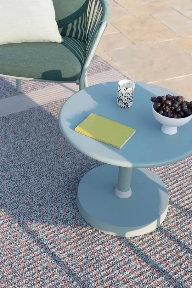 Aluminum painted coffee table Rion Tonik Omnia Selection by Fast.