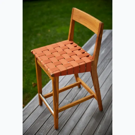 Risom Outdoor Barstool by Knoll.